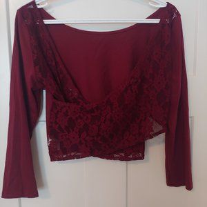 AE Lace Back Top
